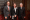 Senator Manuelle Oudar (centre,)stands outside the Red Chamber on February 27, 2024. Also pictured are senators Marc Gold (left) and Clément Gignac (right). Photo Credit: Senate Communications